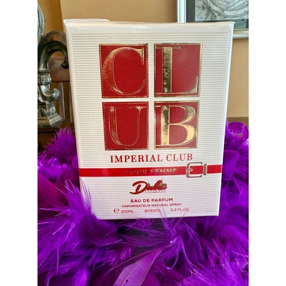 DUBAI ESSENCES-NIB Imperial Club Pour Femme Eau de Parfum/3.4 fl oz Spray/Sealed - Picture 3 of 16